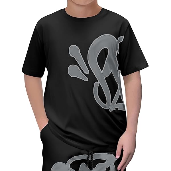 for Syna World Men's T-Shirt and Shorts Set, 2-Piece Summer